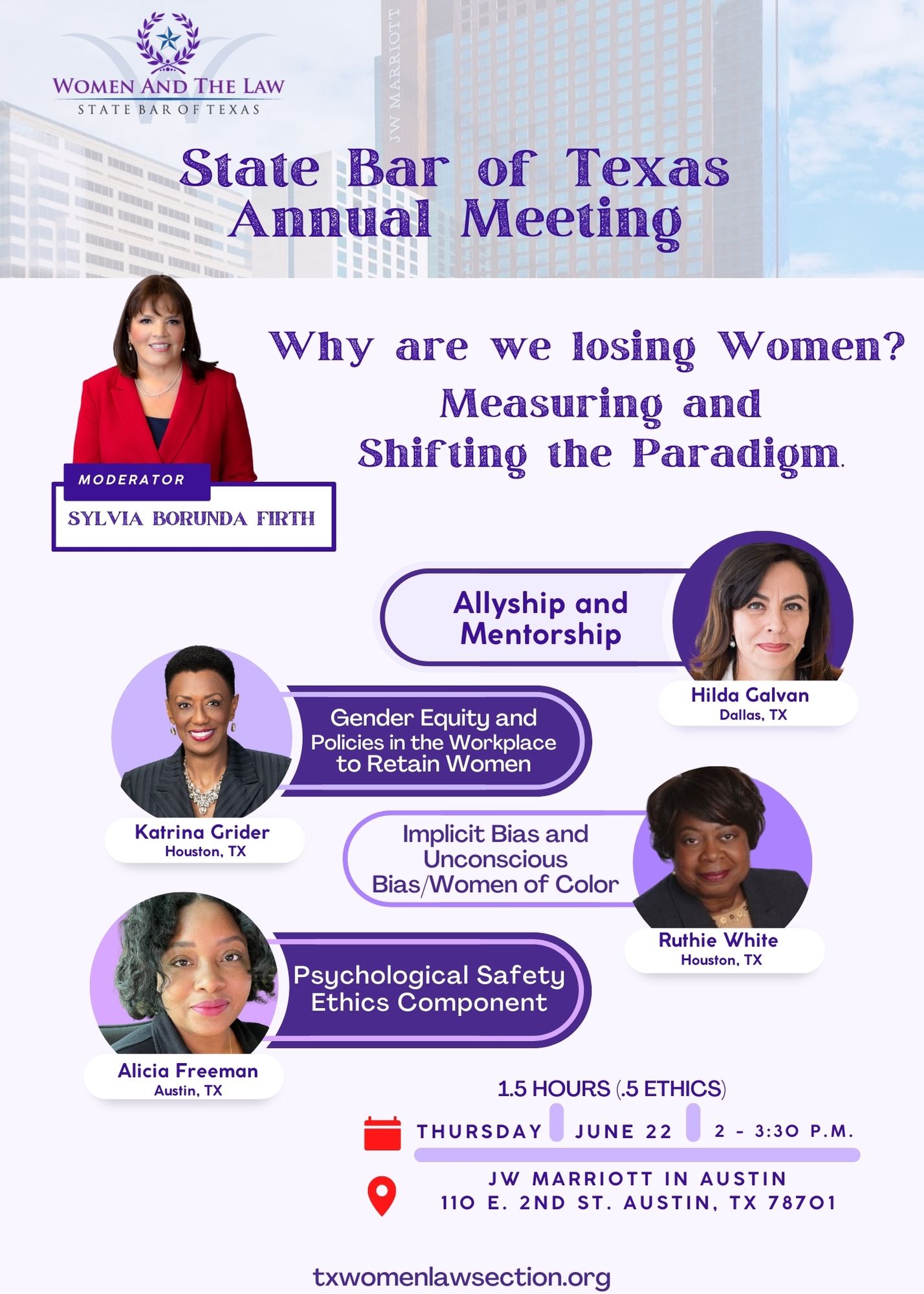 State Bar of Texas Women and the Law Annual Meeting and CLE Women and
